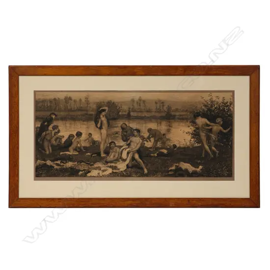 Robert Walker Macbeth (1848-1910) after Frederick Walker (1840-1875) 'The Bathers',